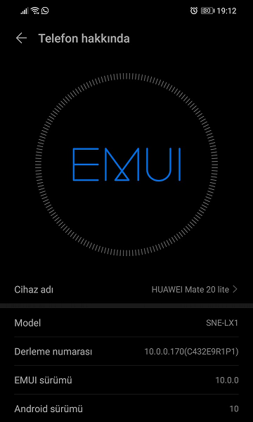 Недорогой смартфон Huawei серии Mate получил Android 10 с опережением графика